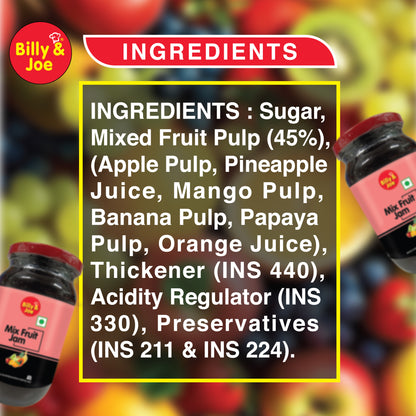 Mix Fruit Jam  500gm